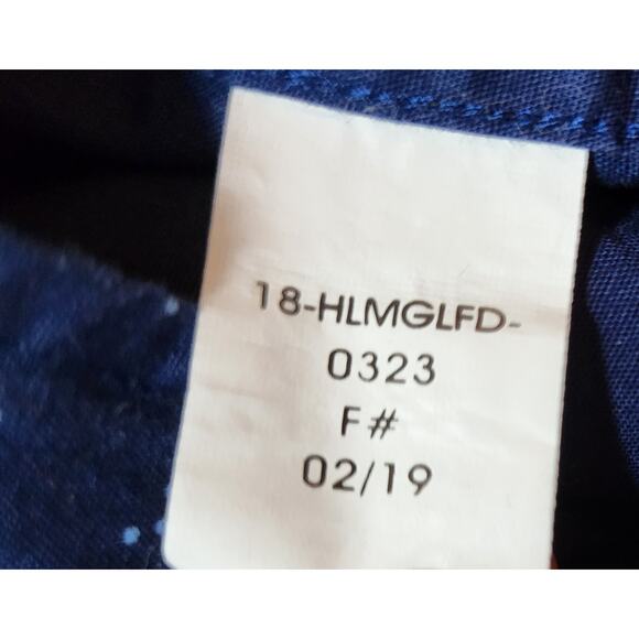 Mens Ben Sherman Tailored Dress Shirt 15-15 1/2 32 33 Slim Blue Button Up Cotton - Picture 10 of 11